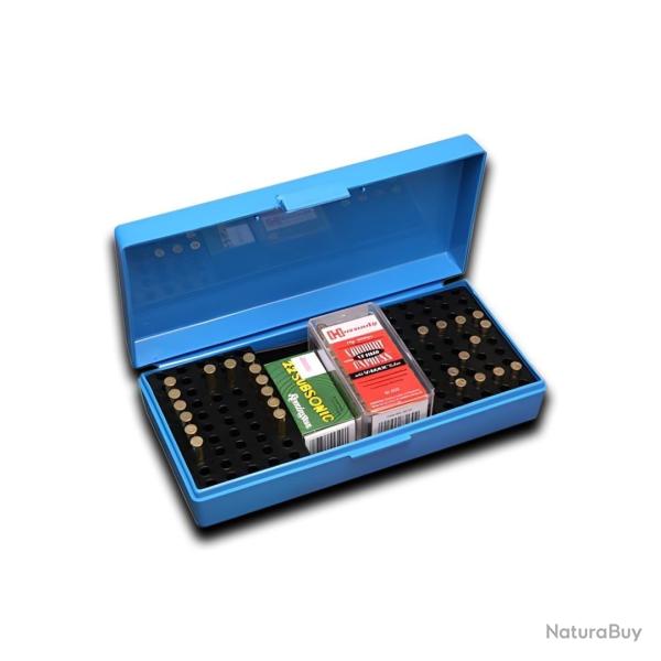 MTM SB-200 Bo�te 100 RD 22LR Rimfire Bleu