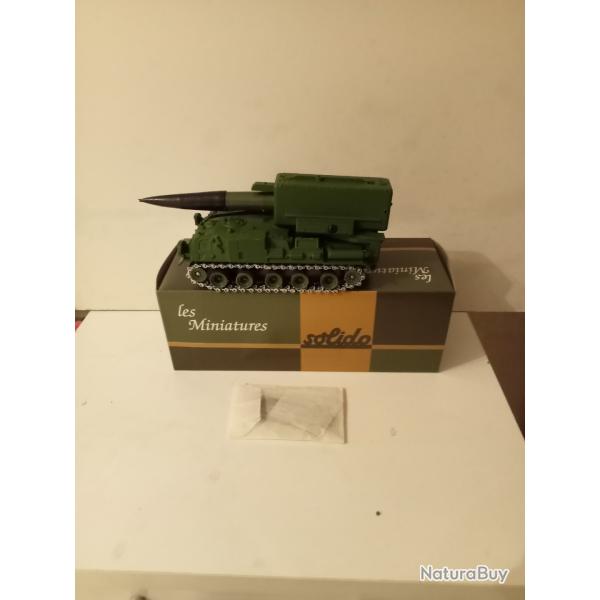 char solido Pluton lance missile n�238 1/50, 09/1977 neuf avec accessoires
