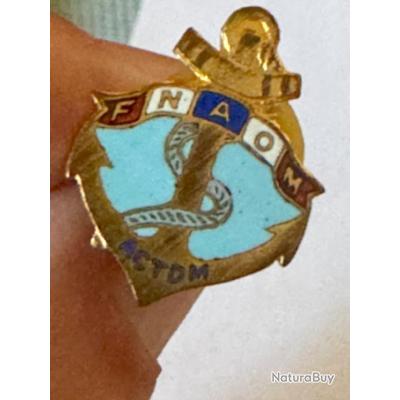 INSIGNE MARINE NATIONALE ECOLE NAVALE 3 VOILES émail ORIGINAL France French navy EUR 19,99