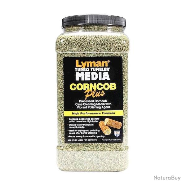 Granul� de polissage en rafle de ma�s trait� pour tumblers - 2,04 kg