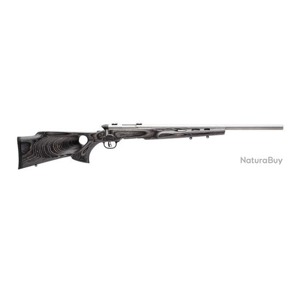 Carabine � verrou Savage B.MAG Target Thumbole - Cal. 17 WSM / 22" Inox