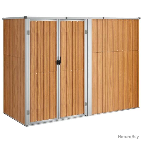 Abri de jardin cabane cabanon maison de stockage remise ext�rieur hangar outils robuste 225 x 89 x