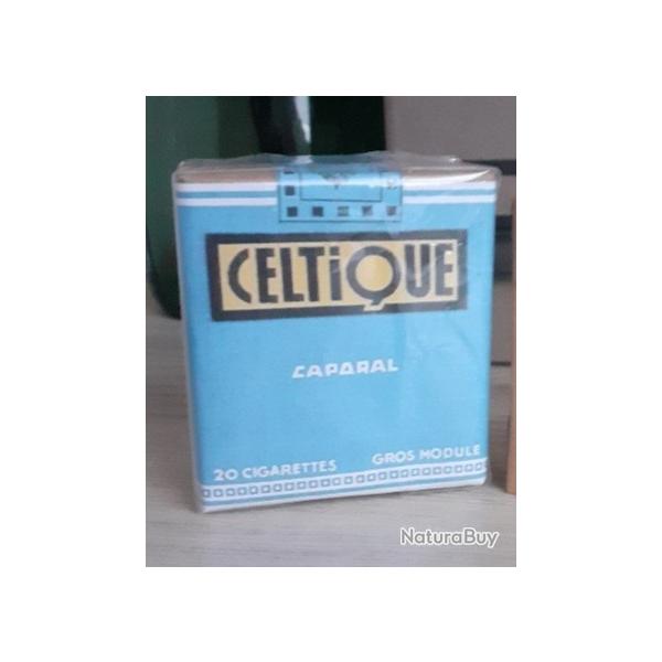 paquet vide de cigarettes celtique caporal repro.
