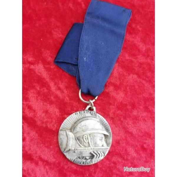 M�daille comm�morative de l'Aube 11 nov 1968