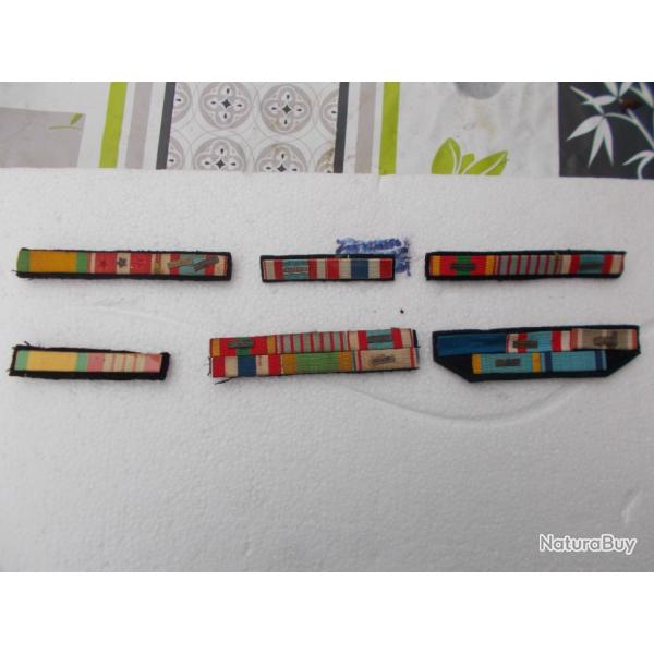 lot barrettes militaires !!bon �tat