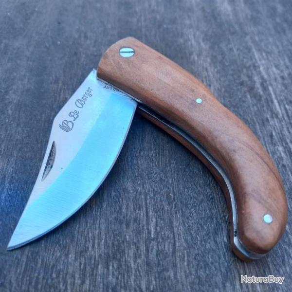 Couteau Artisanal LE BERGER CORSE Coutellerie BARILLET Manche en Bois