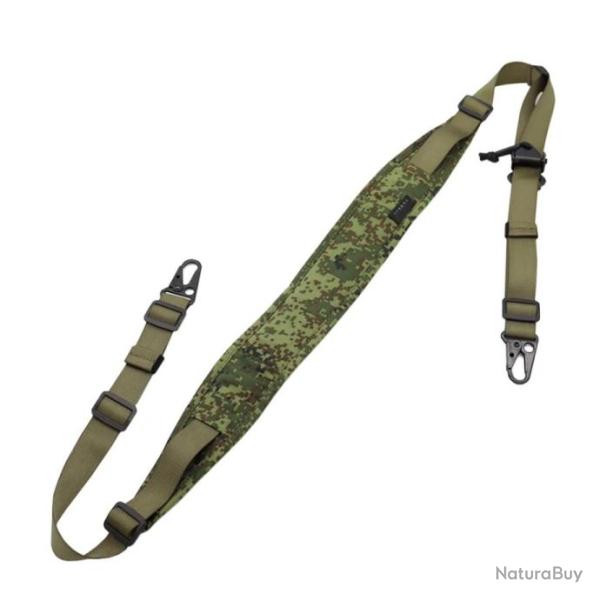 Bretelle camouflage ajustable pour fusil et carabine - Mod�le B - Russe
