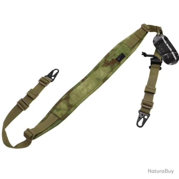 Bretelle camouflage ajustable pour fusil et carabine - Mod�le B - ATFG