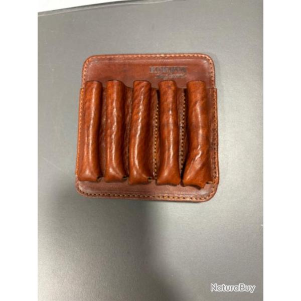�tui chargeur en cuir Riserva
