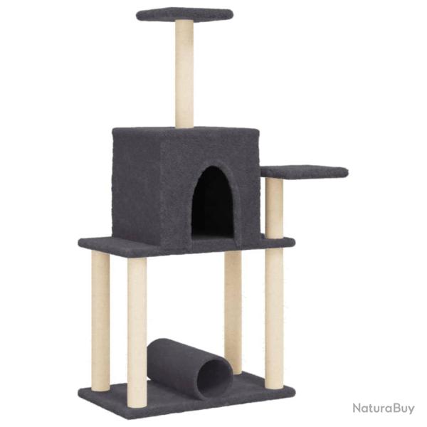 Arbre � chat meuble tour grimper jouet grattage grattoir escalade plateforme avec griffoirs en sisa