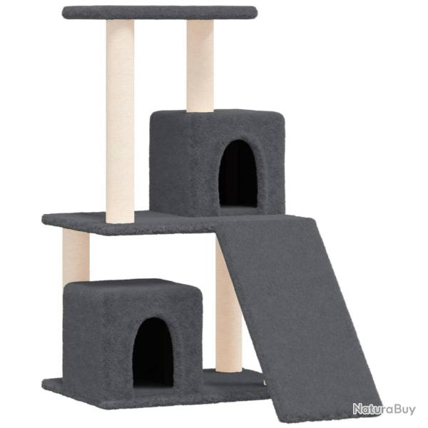 Arbre � chat meuble tour grimper jouet grattage grattoir escalade plateforme avec griffoirs en sisa