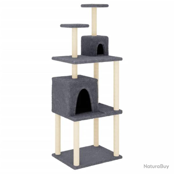 Arbre � chat meuble tour grimper jouet grattage grattoir escalade plateforme avec griffoirs en sisa