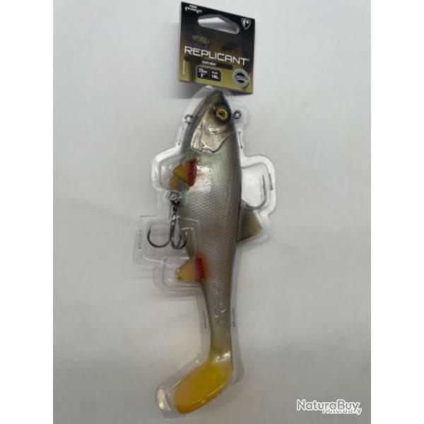 Leurre souple Fox rage replicant wobble Silver ghost 23cm