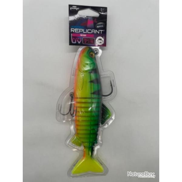 Leurre souple Fox rage replicant jointed firetiger 23cm