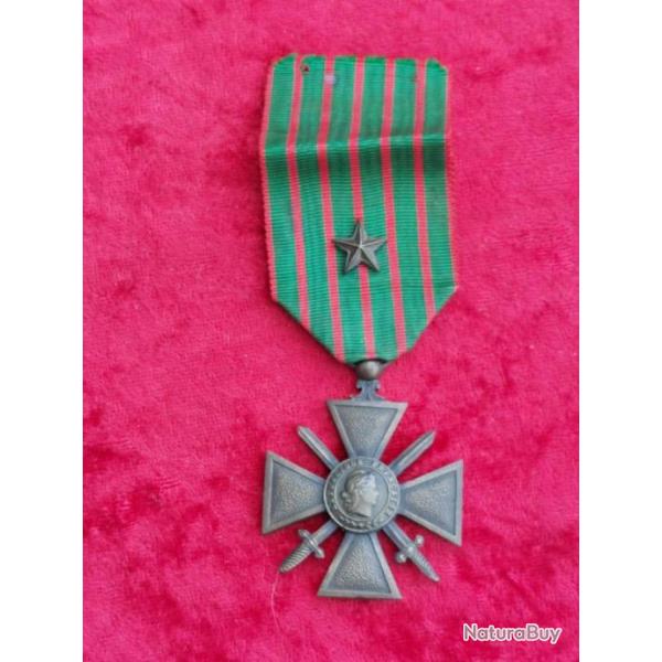 Croix de guerre 14-18 avec �toile 2