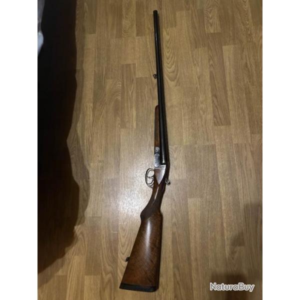 Fusil de chasse juxtapos�s calibre 12/70 s.heurtier ST �TIENNE