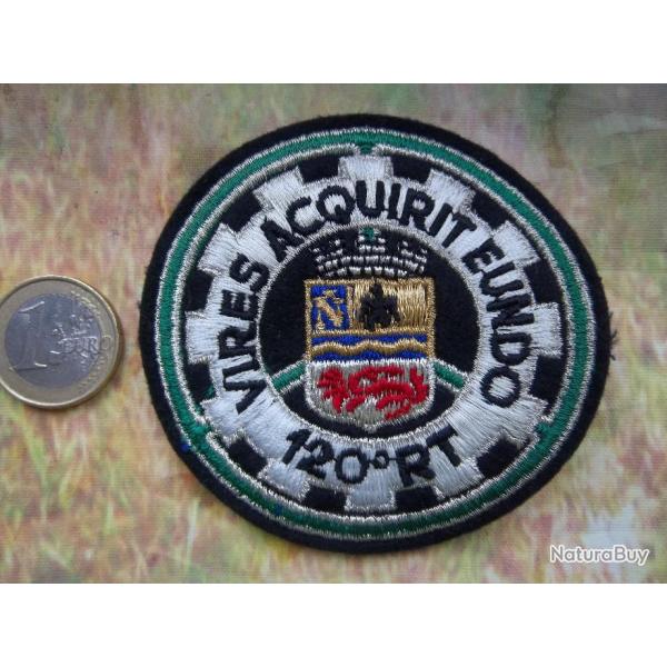 �cusson collection 120 e r�giment train arm�e terre Fran�aise insigne � coudre