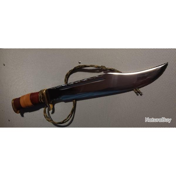 Couteau  forg� , xc100