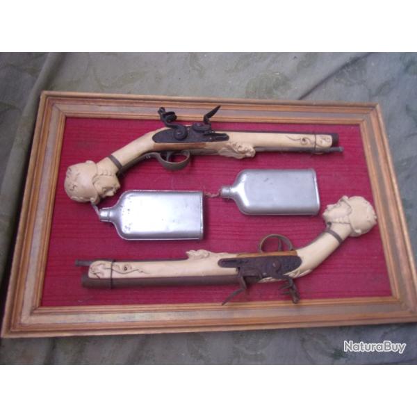 tableau de d�coration armes � poudre noire