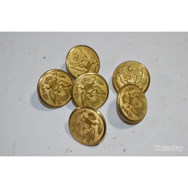 Bouton pour Vareuse US Am�ricain 28mm 1939/1945 USA WW2  (1B)