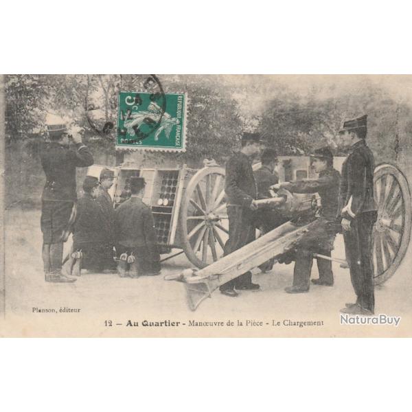 Carte Postale Quartier -Manoeuvres  de la Piece-Le Changement