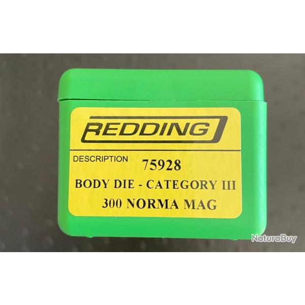 Jeu d'outil REDDING body die calibre 300 Norma mag