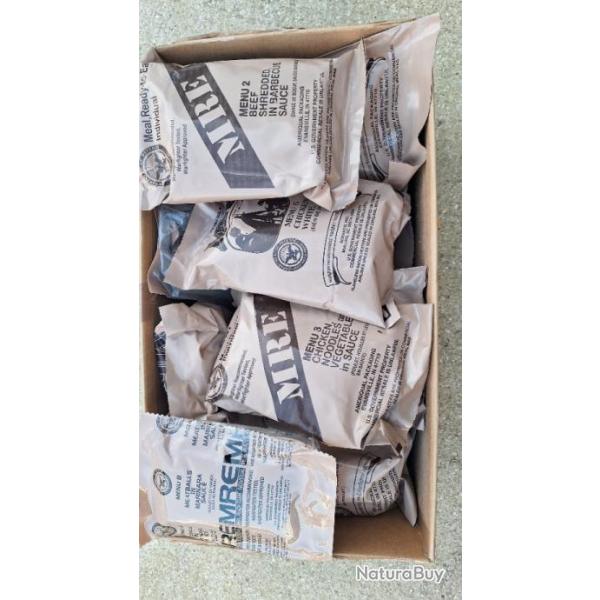 RATION  USA  MRE  LIVRAISON OFFERTE