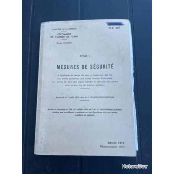 Livre militaire TTA 207
