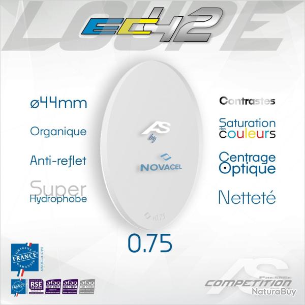 ARC SYSTEME - Lentille pour�Scope EC X6 - 0.75 42 mm