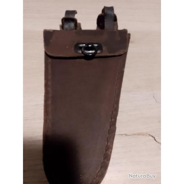 Sacoche arm�e allemande pour v�lo bon cuir
