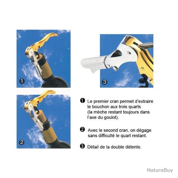 844 Sommelier Pulltap's graphite 3 pi�ces