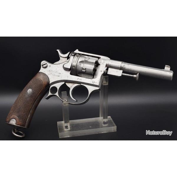 REVOLVER MILITAIRE D'�SSAI SAINT-�TIENNE MOD�LE 1887 PROTOTYPE MAS 1892 DE 1888 CALIBRE 8MM 1887 - F