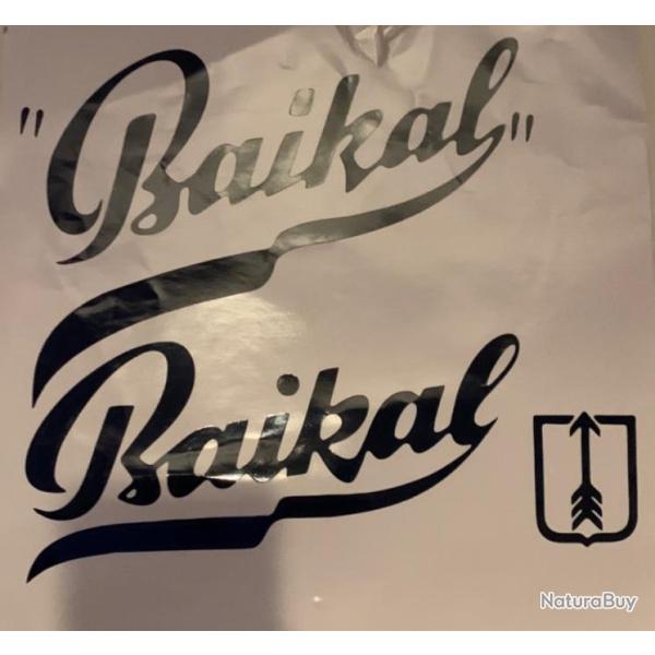 autocollant chasse Ba�kal bleu fonc�