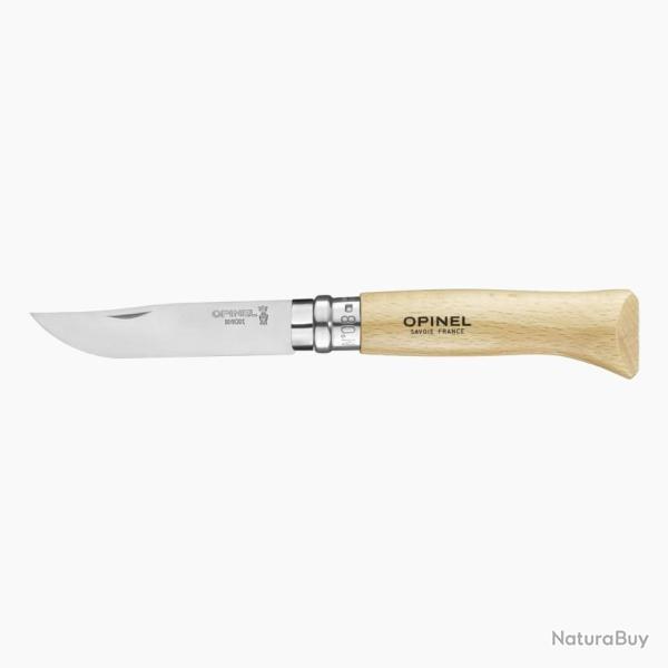 OPINEL INOX HETRE N� 08 + ETUI