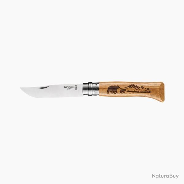 OPINEL ANIMALIA AMERICA OURS N� 08