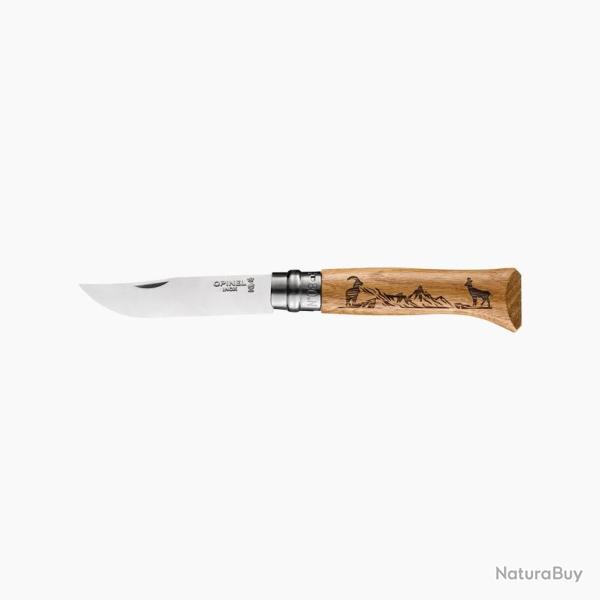 OPINEL ANIMALIA CHENE CHAMOIS N� 08