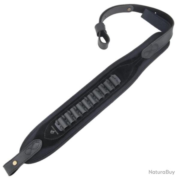 Sangle rembourr�e pour fusil avec trou pour le pouce Black(357 30-30 38) LIVRAISON GRATUITE !!