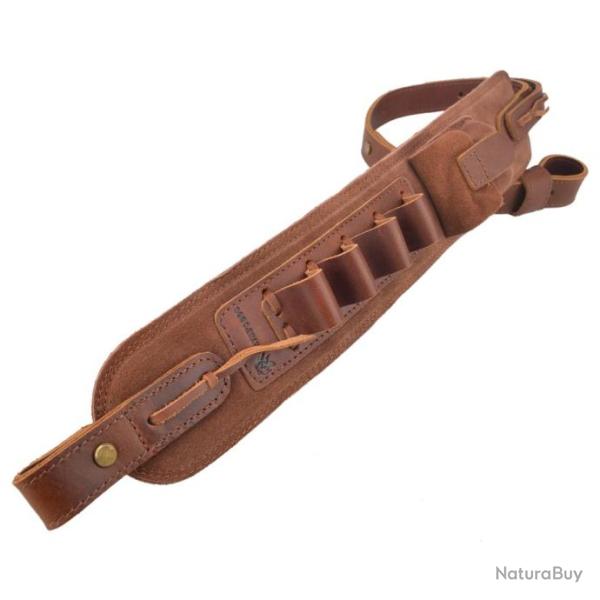 Sangle en cuir vintage  Brown 12GA LIVRAISON  GRATUITE !!