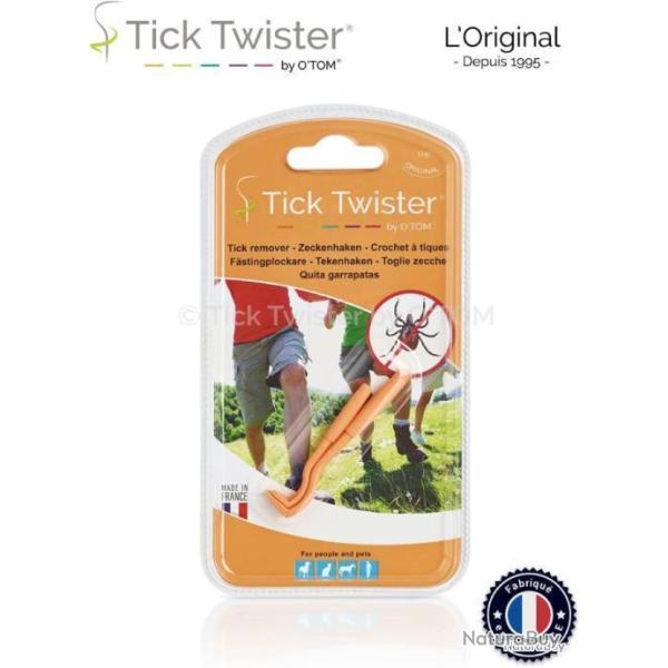 BF24 2X Tire-tiques Outdoor TICK TWISTER� MADE IN FRANCE