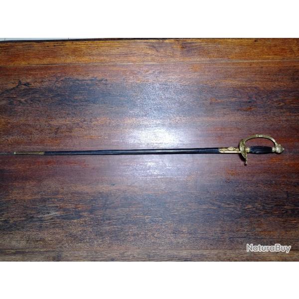 �p�e d'officier de la garde municipale de Paris - second empire, Napol�on III - BE