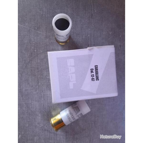 Lot Cartouches d�fense Carablanc cal 12