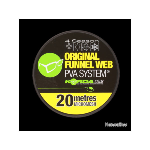 KORDA ORIGINAL FUNNEL WEB MICROMESH REFILL / RECHARGE KORDA 20M