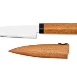 COUTEAU OFFICE / FRUIT / TABLE 12 CM AVEC &Eacute;TUI EN BOIS KAI