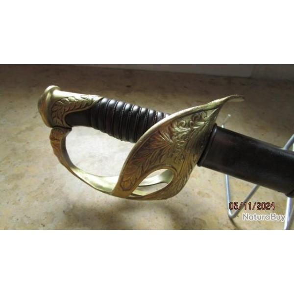 SABRE officier cavalerie l�g�re de ligne mod1896 Fran�ais Coulaux klingenthal III� r�publique 14 18