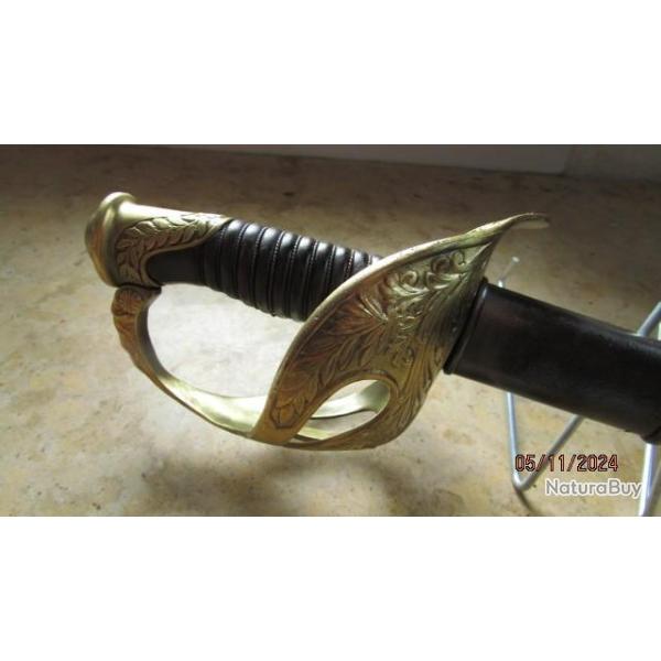 SABRE officier cavalerie l�g�re de ligne mod1896 Fran�ais Coulaux klingenthal III� r�publique 14 18