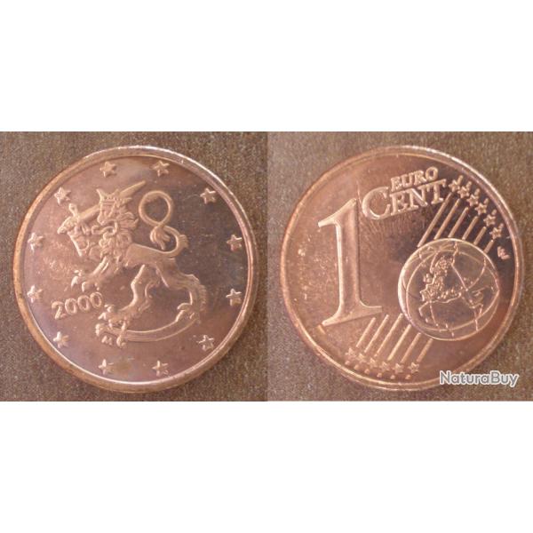 Finlande 1 Centime 2000 NEUF Euro Cent Cents Piece