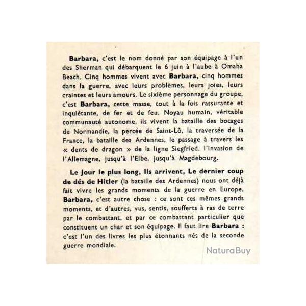 barbara de wayne robinson, la guerre par 5 hommes  bord d'un sherman