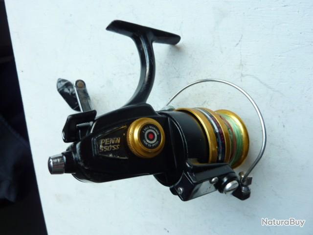 Moulinet de pêche en mer multiplicateur vintage Penn no 85