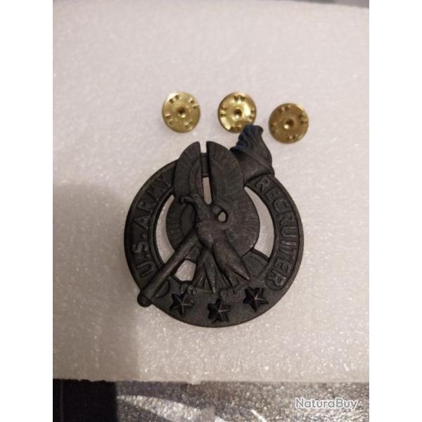 Insigne arm�e us US ARMY RECRUITER original