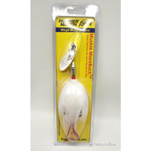 Panther martin cuill�re muskie marabuck silver white red